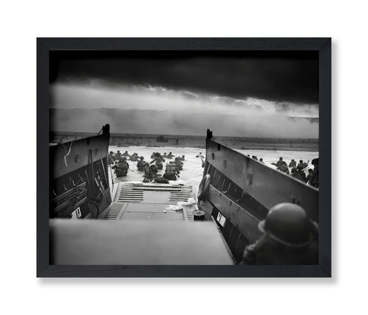 World War II Poster - Into the Jaws of Death Print