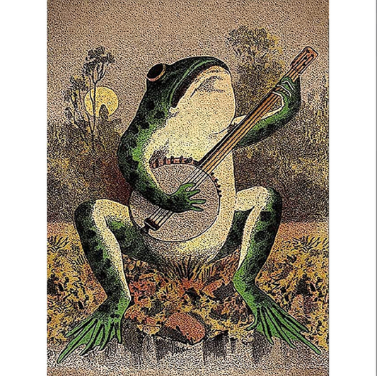 Vintage Frog Art